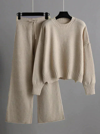 Cécile - Élégant Ensemble en Tricot
