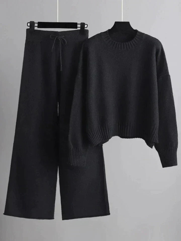 Cécile - Élégant Ensemble en Tricot