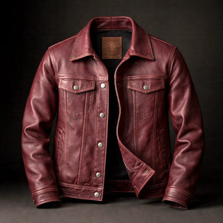GAULTIER | Veste en cuir vintage