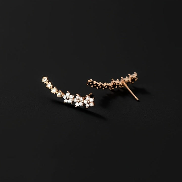 Gloria - Boucles d'oreilles florales intemporelles