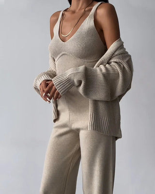 Amandine - Élégant Ensemble en Tricot