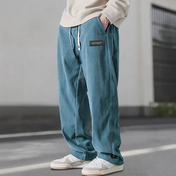 Andres | Pantalons de sport en velours côtelé