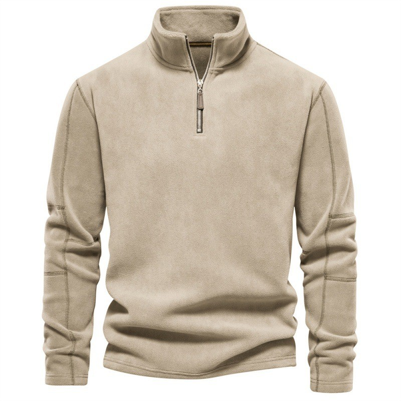 Joshua - Sweatshirt Confortable avec Fermeture Éclair