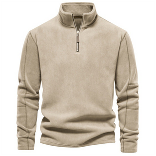 Joshua - Sweatshirt Confortable avec Fermeture Éclair