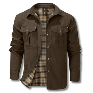Burke | Veste Rover Doublée en Flanelle
