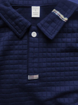 Vincent™ |  Polo Manches Longues Moderne et Décontracté