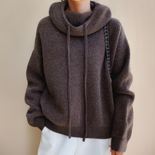 Charlotte™ | Doux Pull d'Automne à Capuche