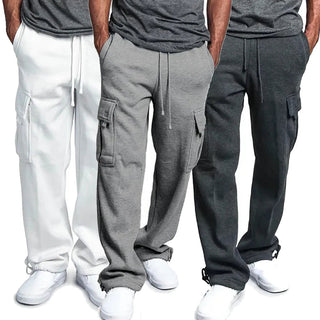 Pantalons de sport cargo en polaire - Confort Ultime pour homme