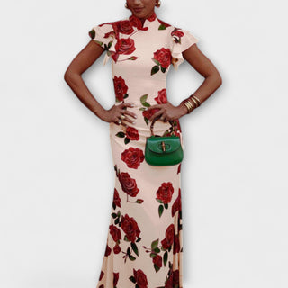 Blanka - Robe maxi à imprimé floral