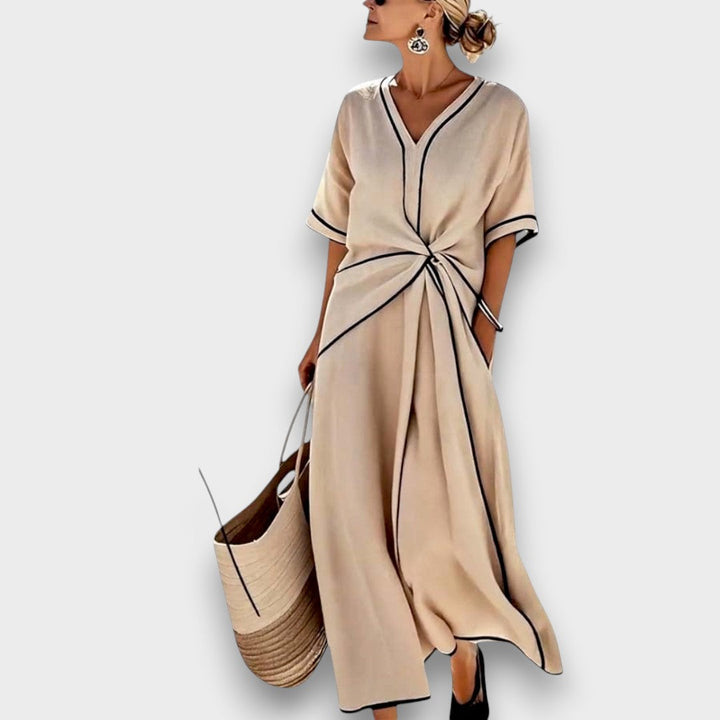 Ema - Robe d'été rayée