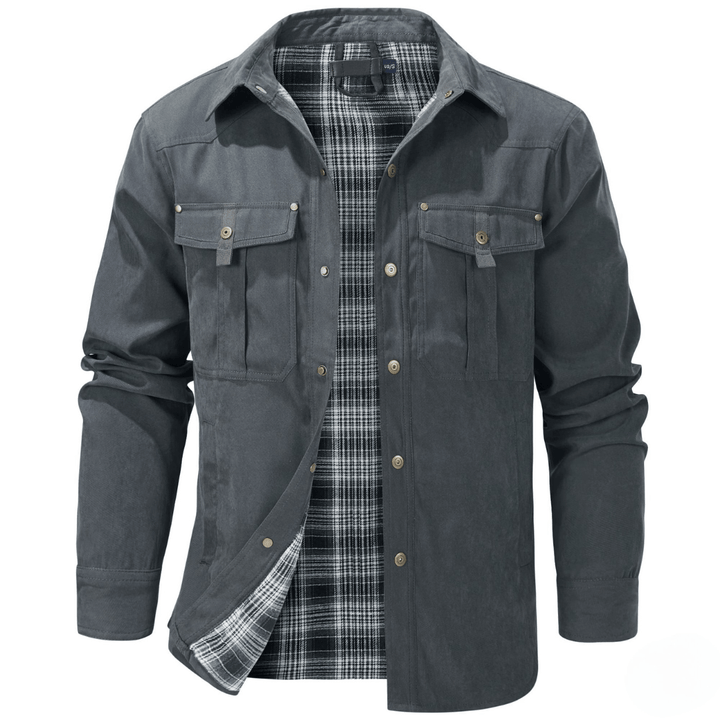 Burke | Veste Rover Doublée en Flanelle