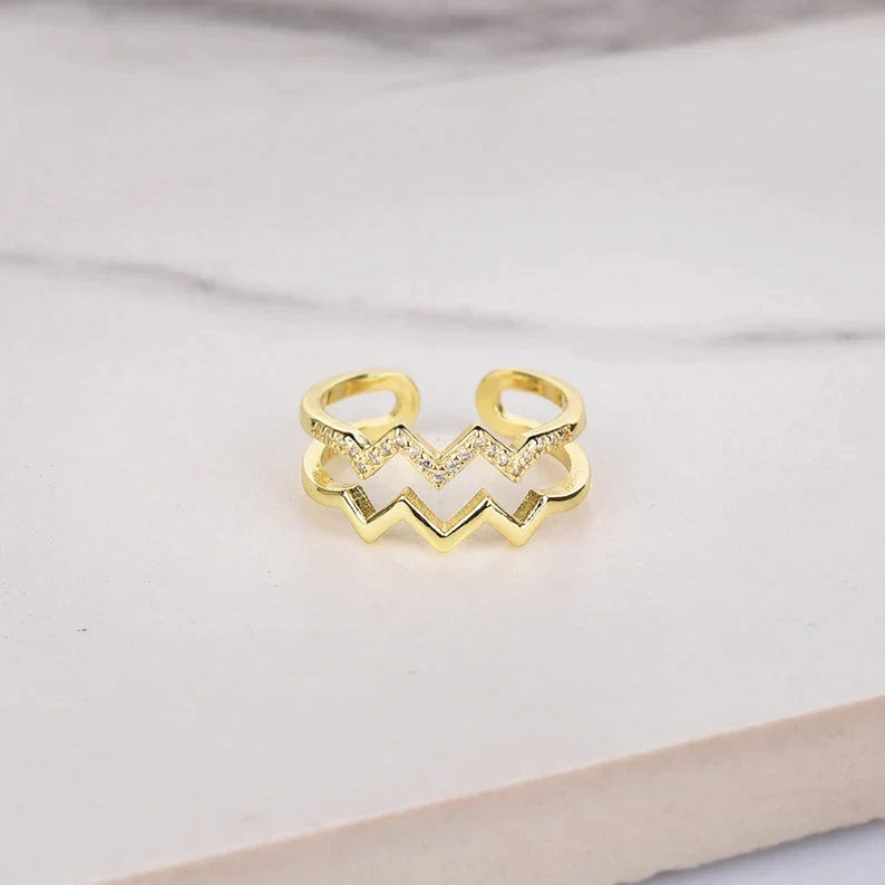 Bague Ajustable - À ma soeur - Je serai toujours à tes côtés