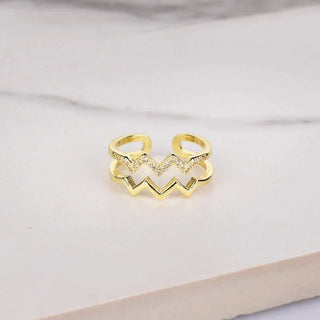 Bague Ajustable - À ma soeur - Je serai toujours à tes côtés