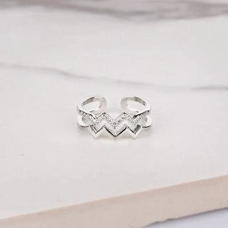 Bague Ajustable - À ma soeur - Je serai toujours à tes côtés