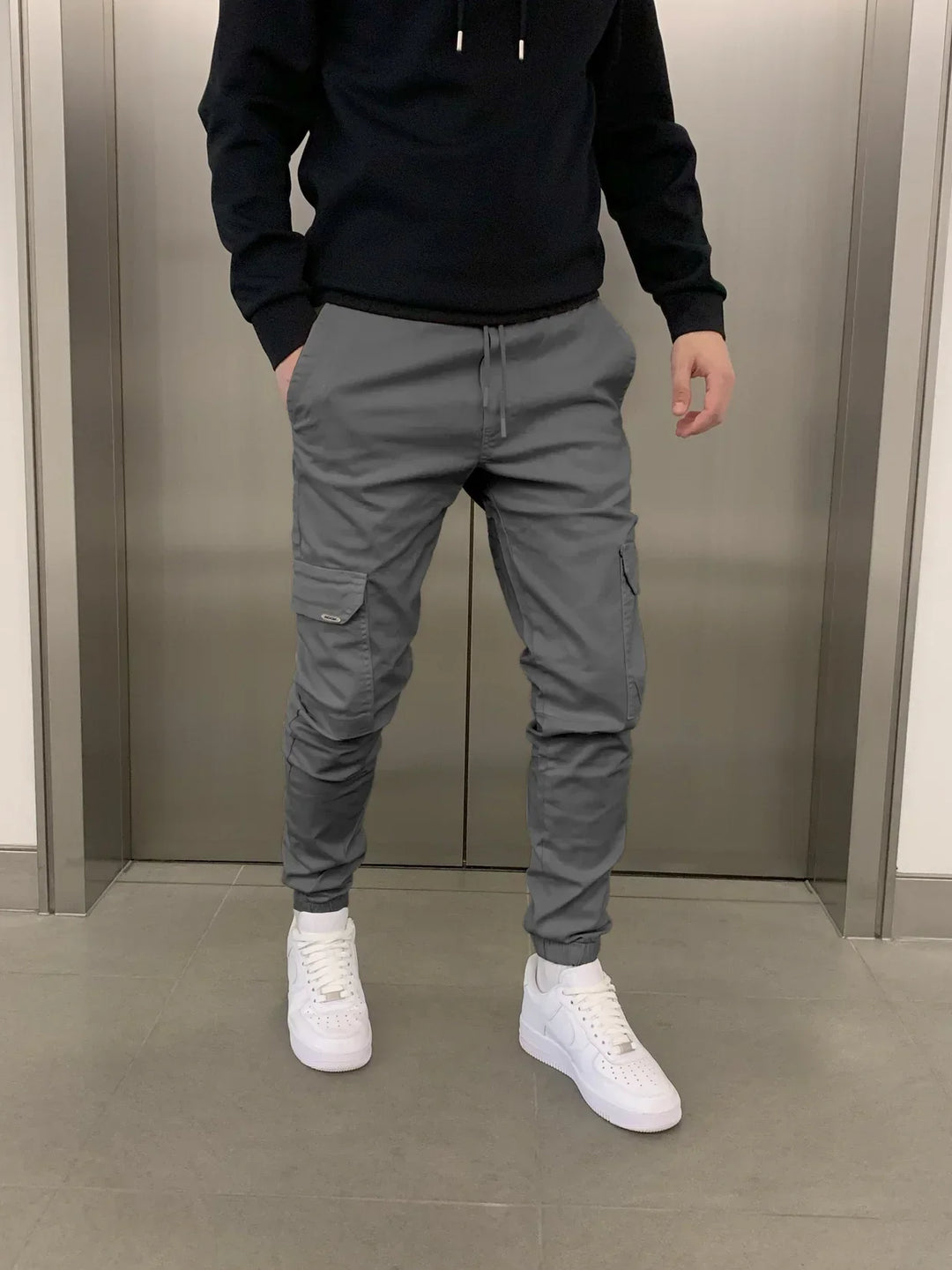 PANTALON CARGO DE COUPE JOGGER
