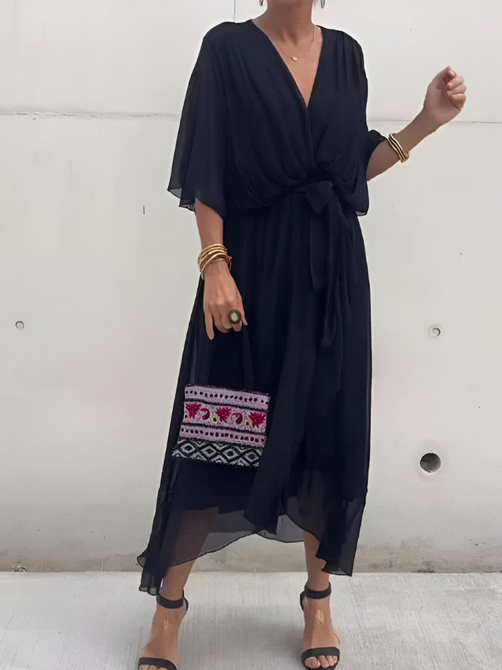 Monica™ | Robe avec Décolleté en V