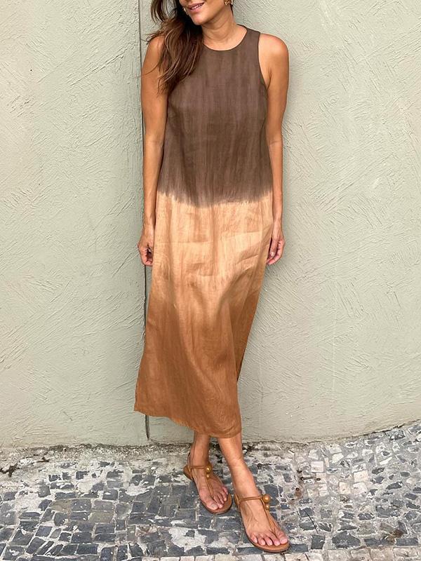 Aurelia™ | Élégante Robe à Motif Naturel