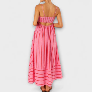 Rosa - Robe Décontractée Rayée