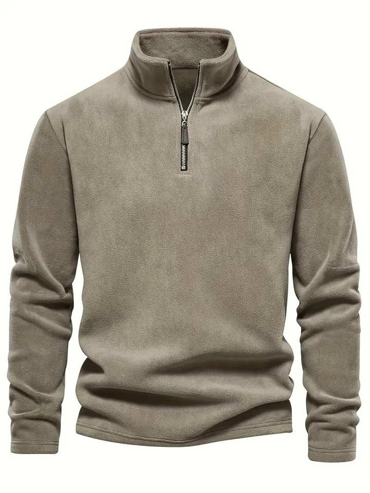 Joshua - Sweatshirt Confortable avec Fermeture Éclair