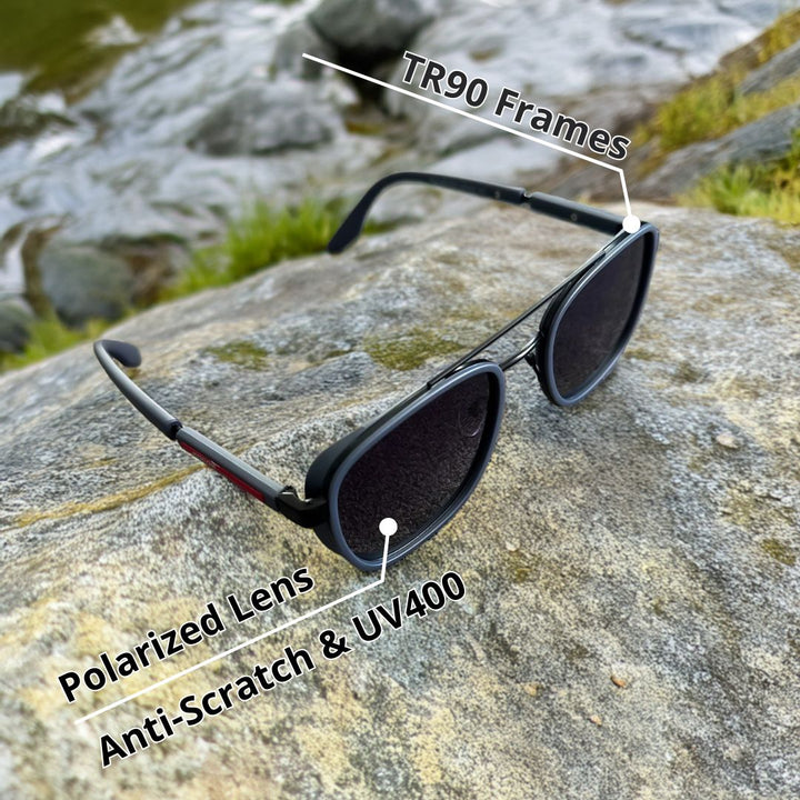Milo™ | Vintage Polarisierte Sonnenbrille