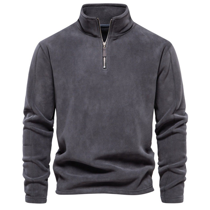Joshua - Sweatshirt Confortable avec Fermeture Éclair