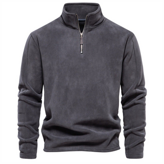 Joshua - Sweatshirt Confortable avec Fermeture Éclair