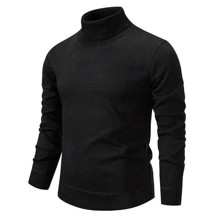 Franck - Pull Col Roulé Élégant