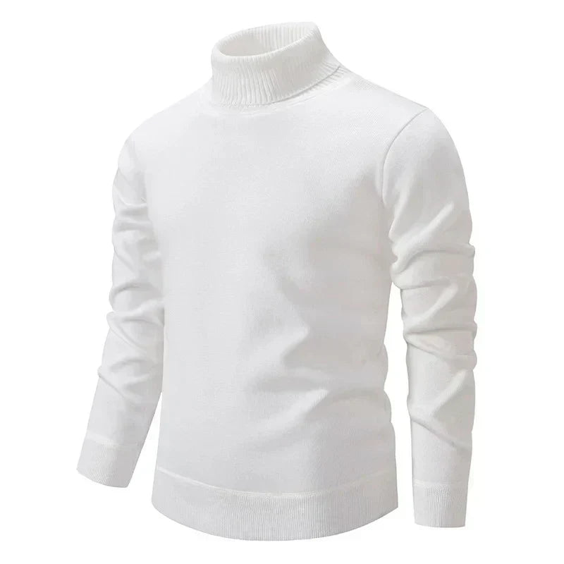 Franck - Pull Col Roulé Élégant