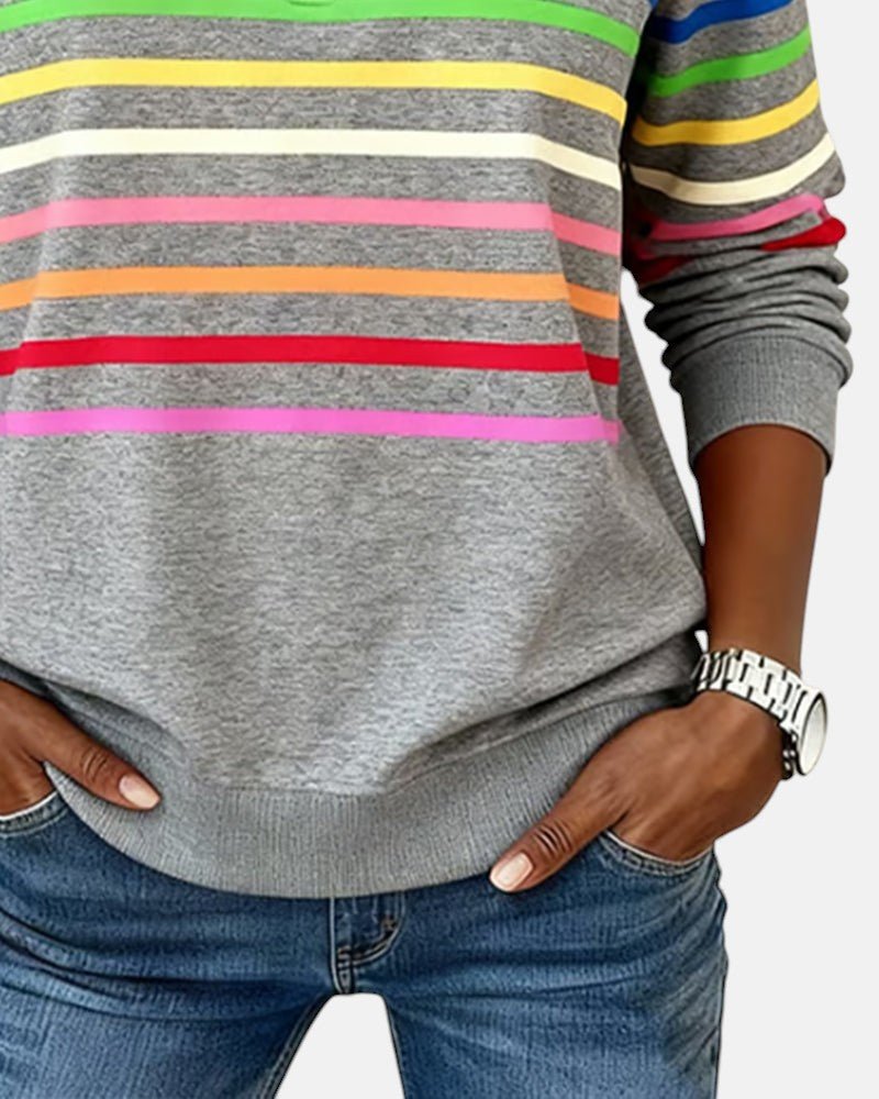 Madison | Sweat-shirt à fermeture éclair quart de tour pour femme