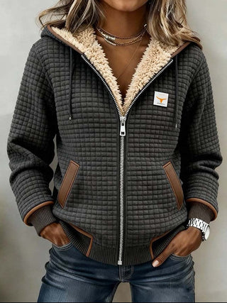 Amélie™ | Veste matelassée à capuche
